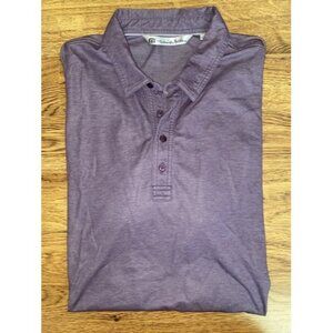 Travis Mathew Purple Polo Shirt
